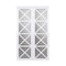 Renin Renin 48 in. x 80 1/2 in. Lace Multi-X Design Mirror Bypass Door EU3265PWCLE048080 - alternate 1